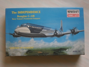 MINICRAFT 1/144 14447 C-118 INDEPENDENCE TRUMAN